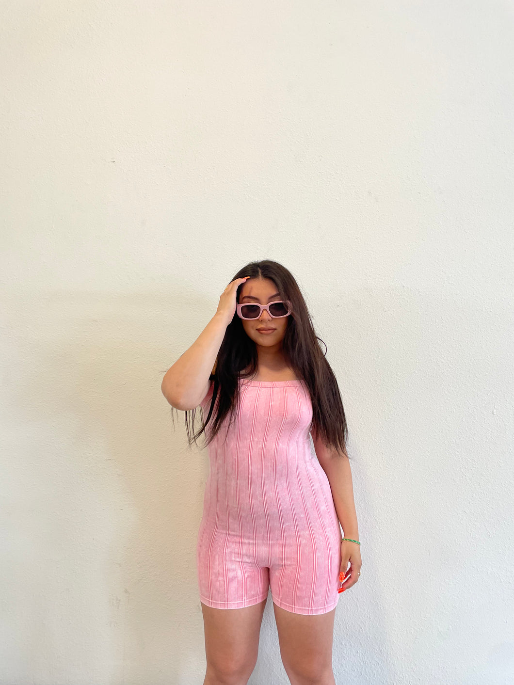 Pretty In Pink Romper