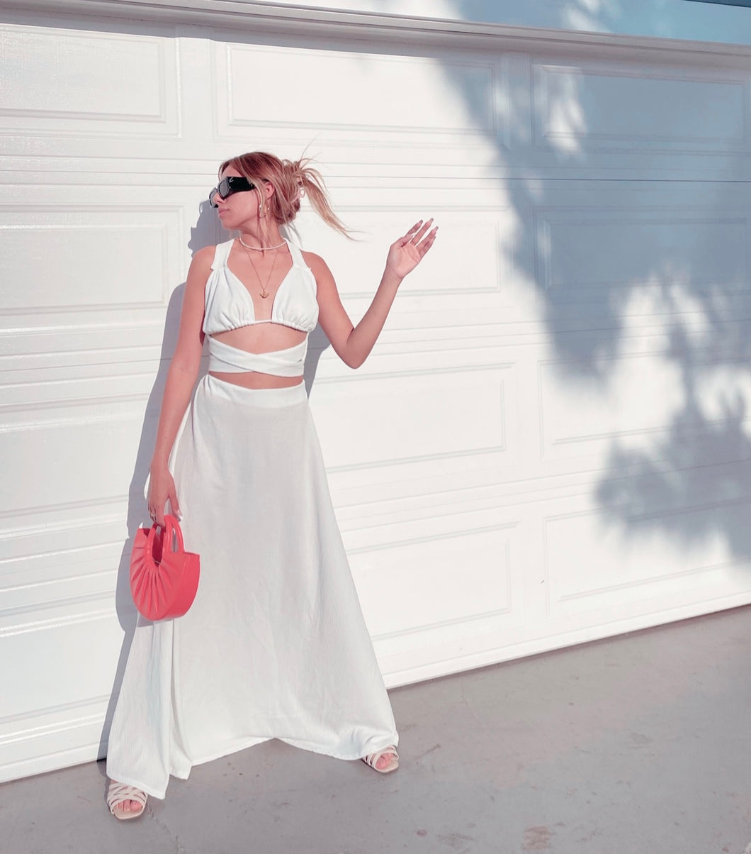 White Miami Mami Set